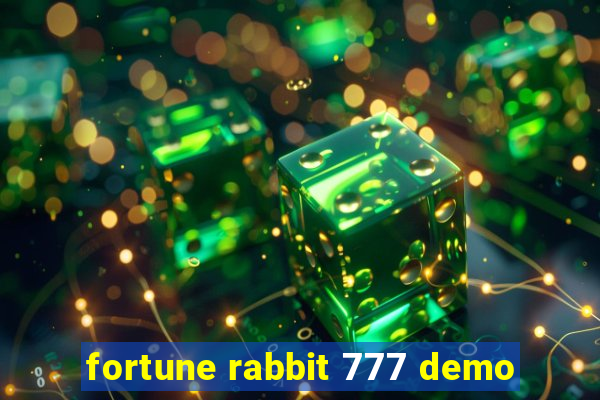 fortune rabbit 777 demo